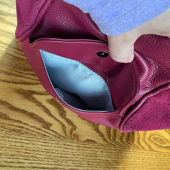 Aimee Kestenberg Raspberry/Red Shoulder Bag - NWOT - Picture 6 of 16